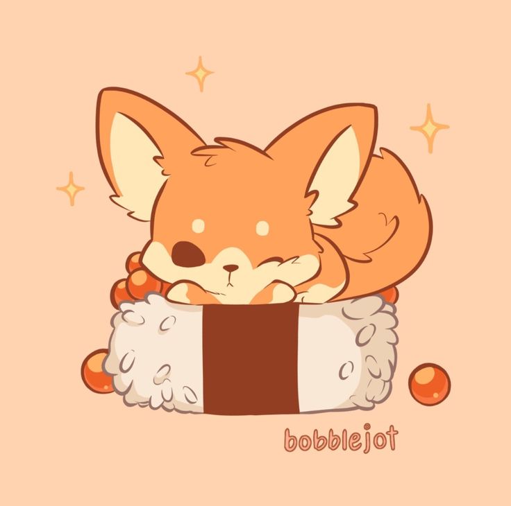 Cute Kawaii Fox Wallpapers