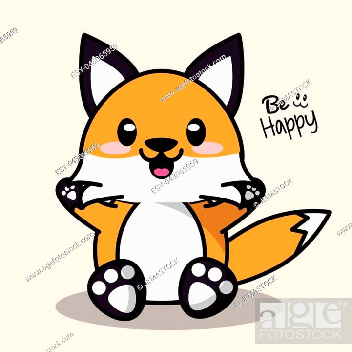 Cute Kawaii Fox Wallpapers