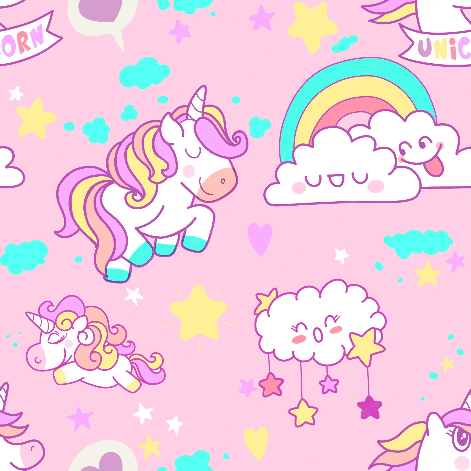Cute Kawaii Unicorn Wallpapers