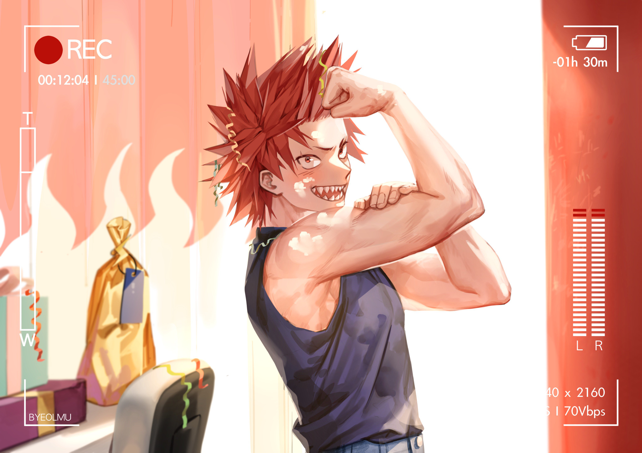 Cute Kirishima Fanart Wallpapers