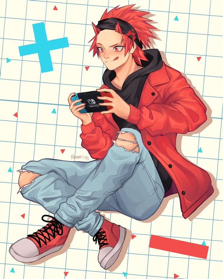 Cute Kirishima Fanart Wallpapers