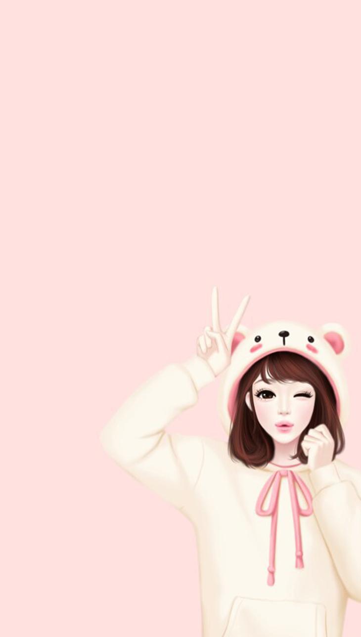 Cute Korean Art Wallpapers Wallpapers