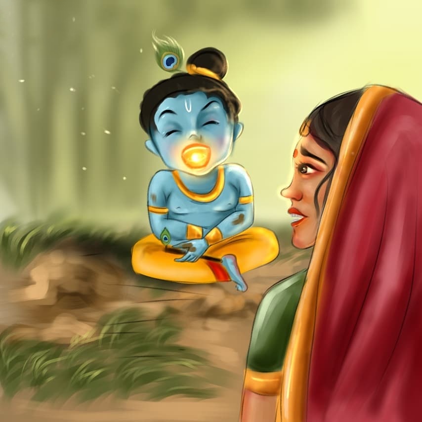 Cute Krishna Wallpapers