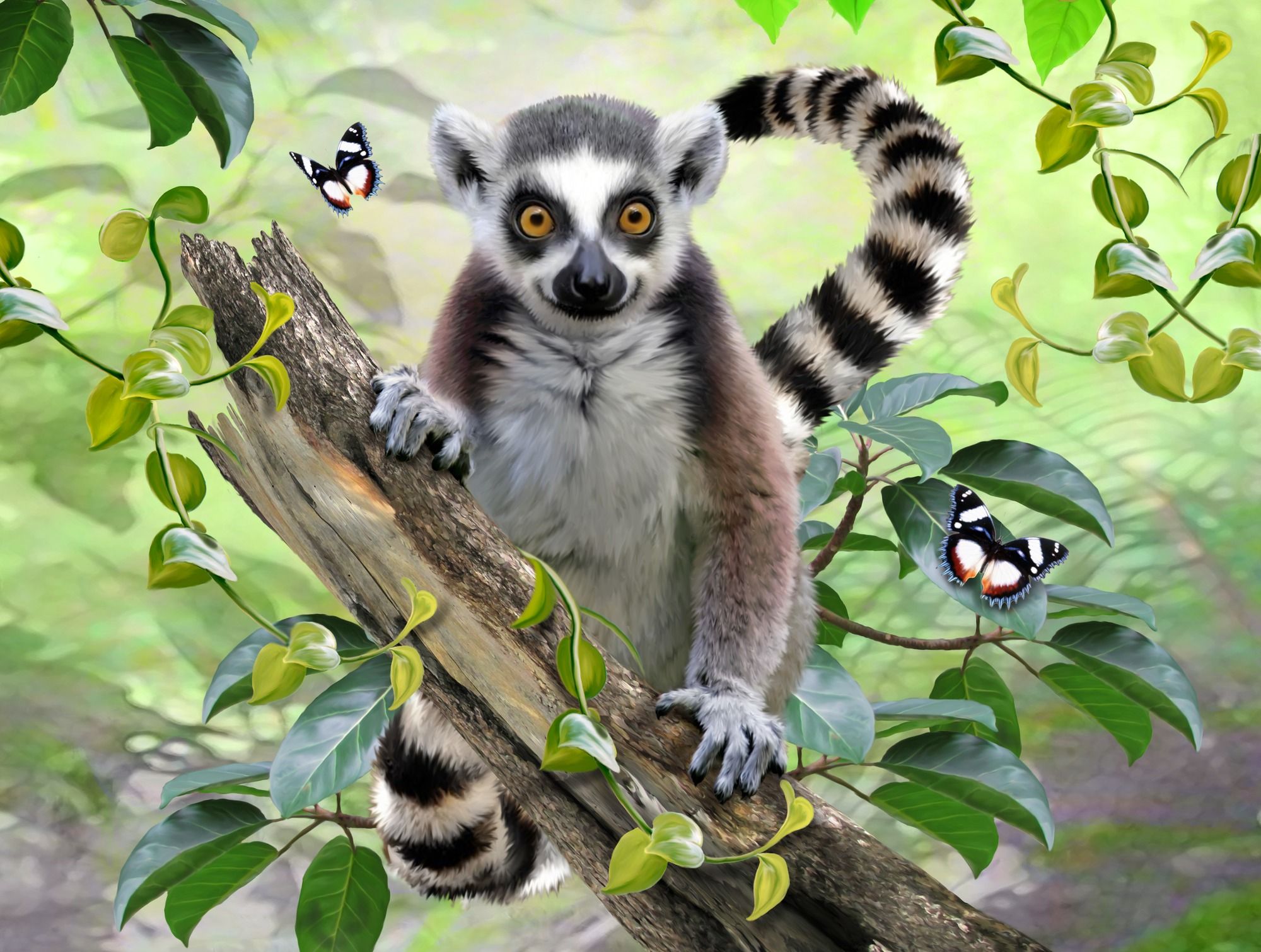 Cute Lemur Wallpapers