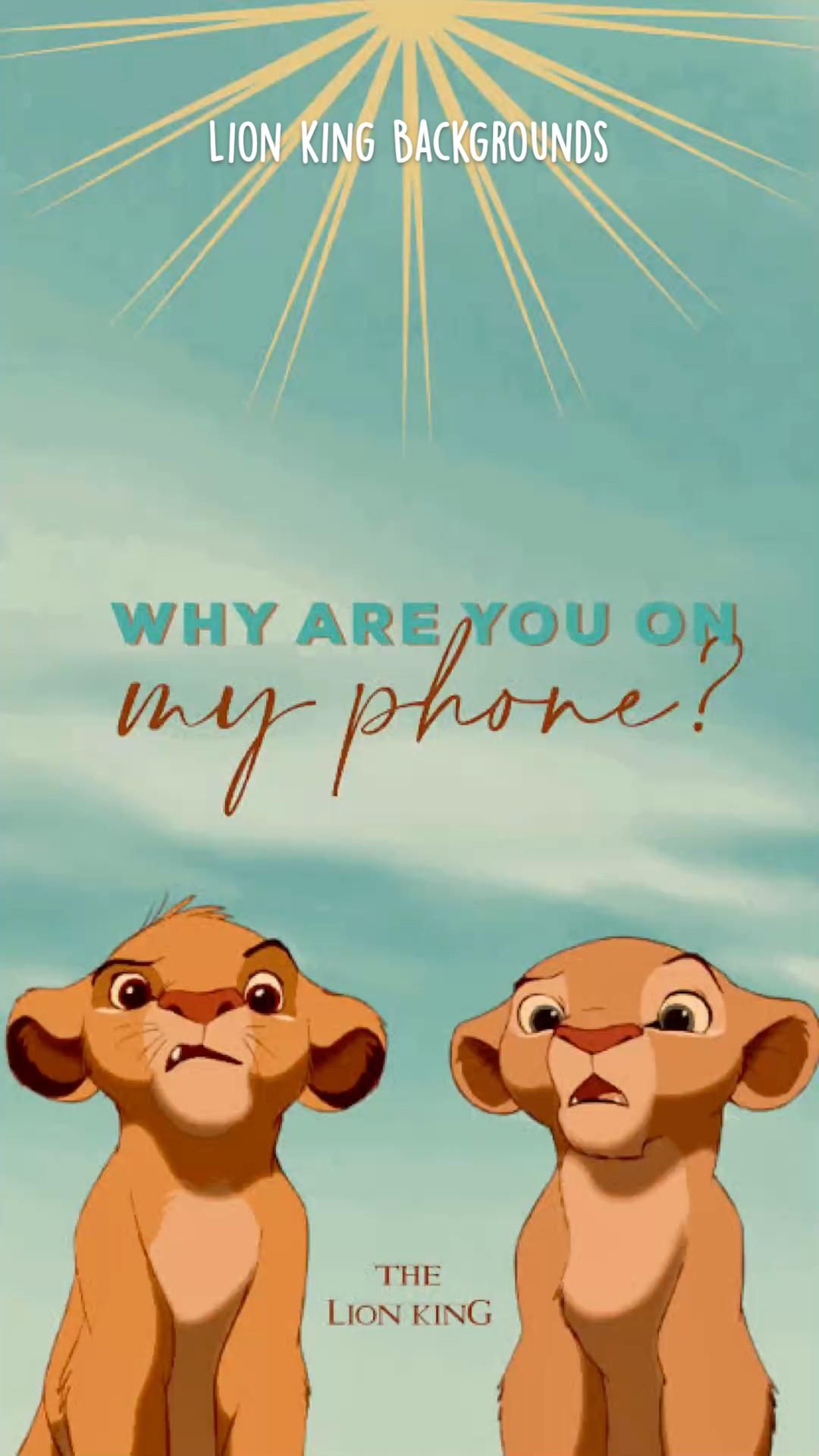 Cute Lion King Wallpapers