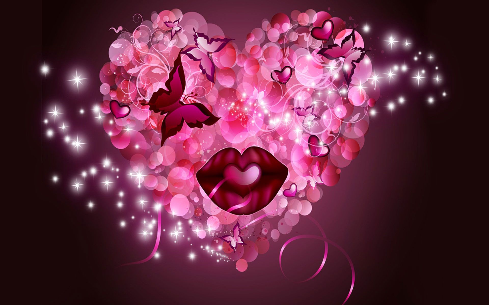 Cute Love Heart Wallpapers