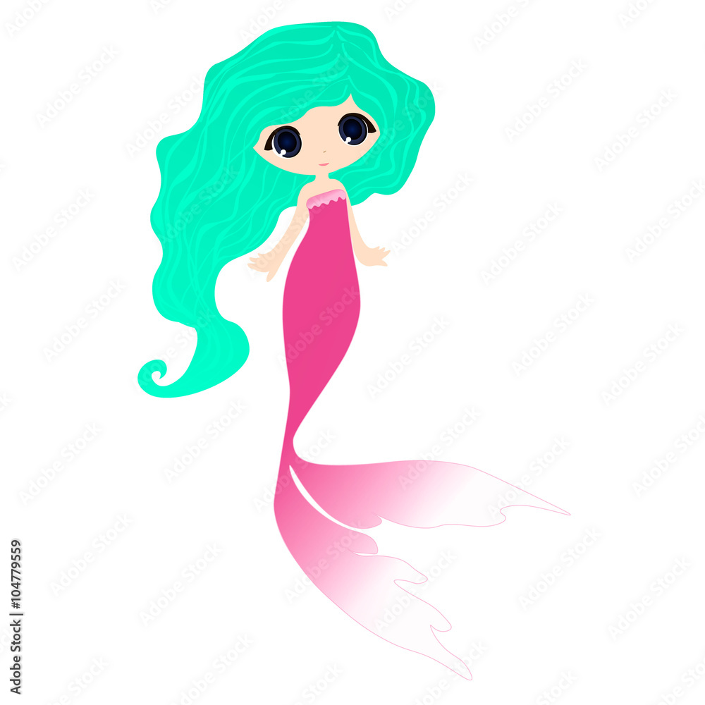 Cute Mermaid Tails Wallpapers