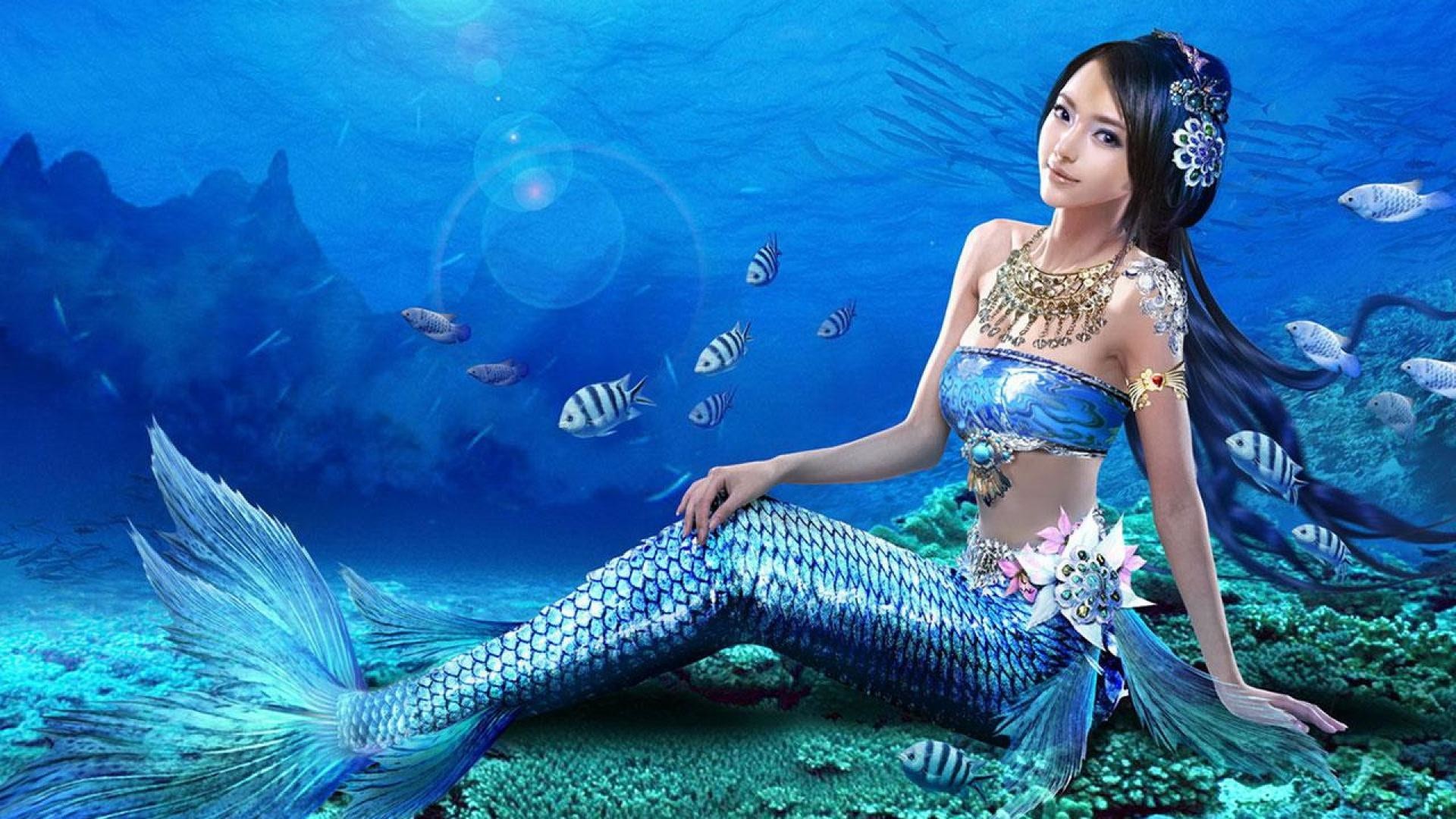 Cute Mermaid Wallpapers Wallpapers