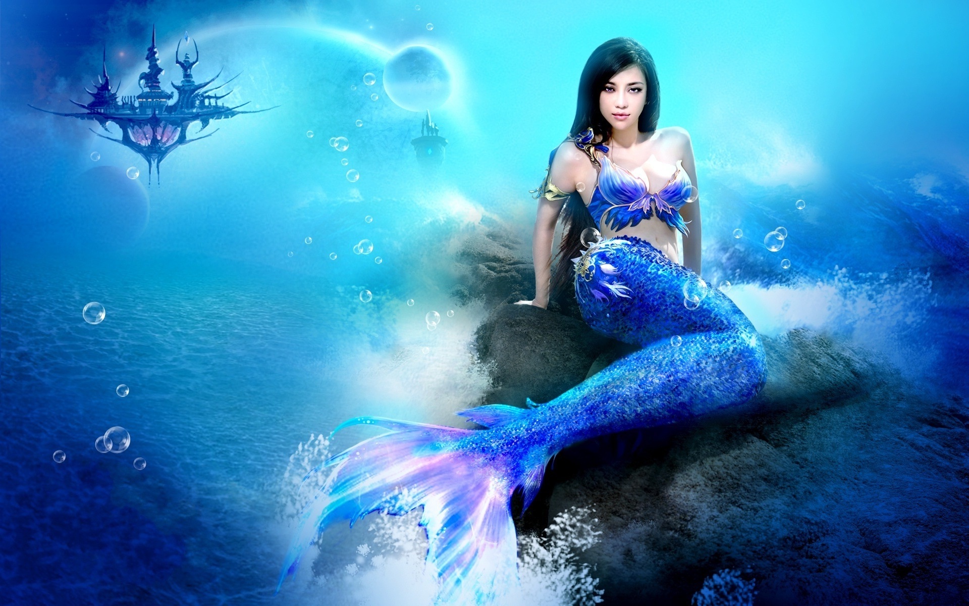 Cute Mermaid Wallpapers Wallpapers