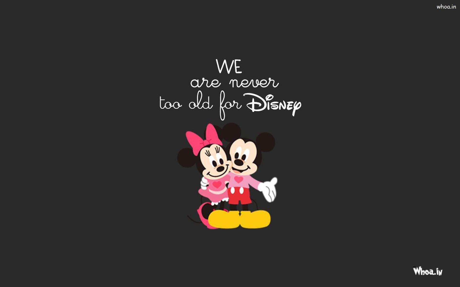 Cute Mickey And Minnie Mouse Wallpapers