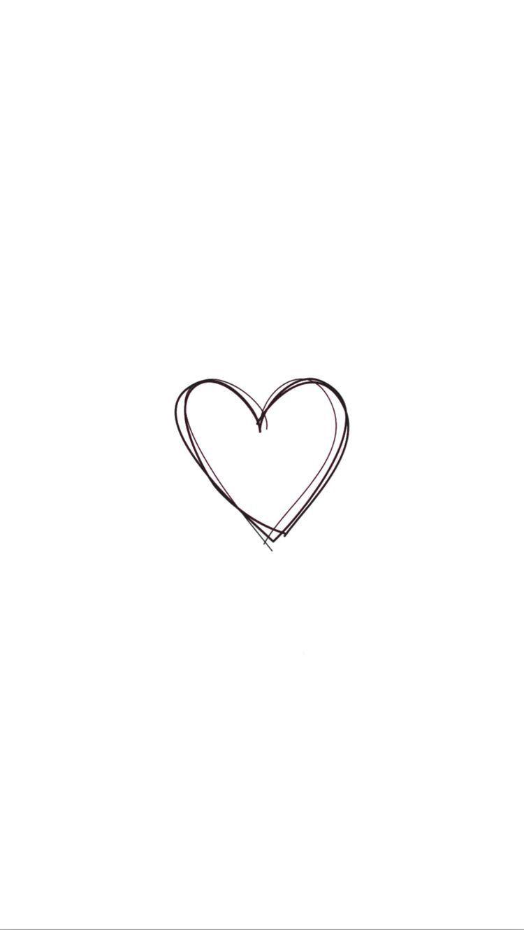 Cute Minimalist Heart Wallpapers