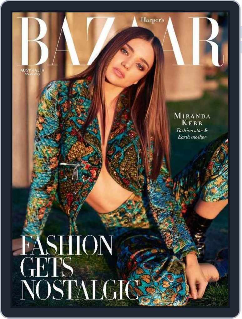 Cute Miranda Kerr For Harper Bazaar China Wallpapers