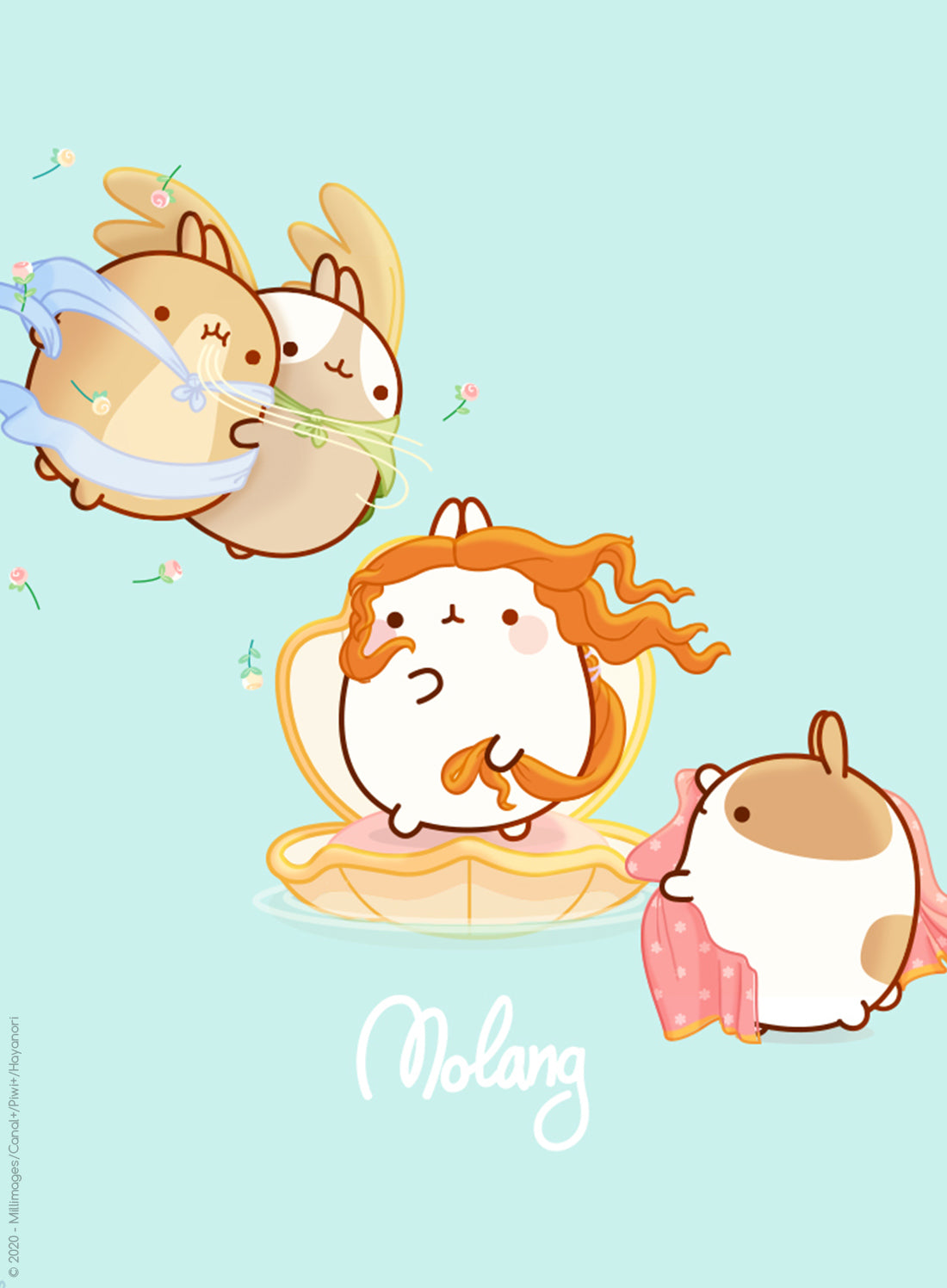 Cute Molang Wallpapers Wallpapers