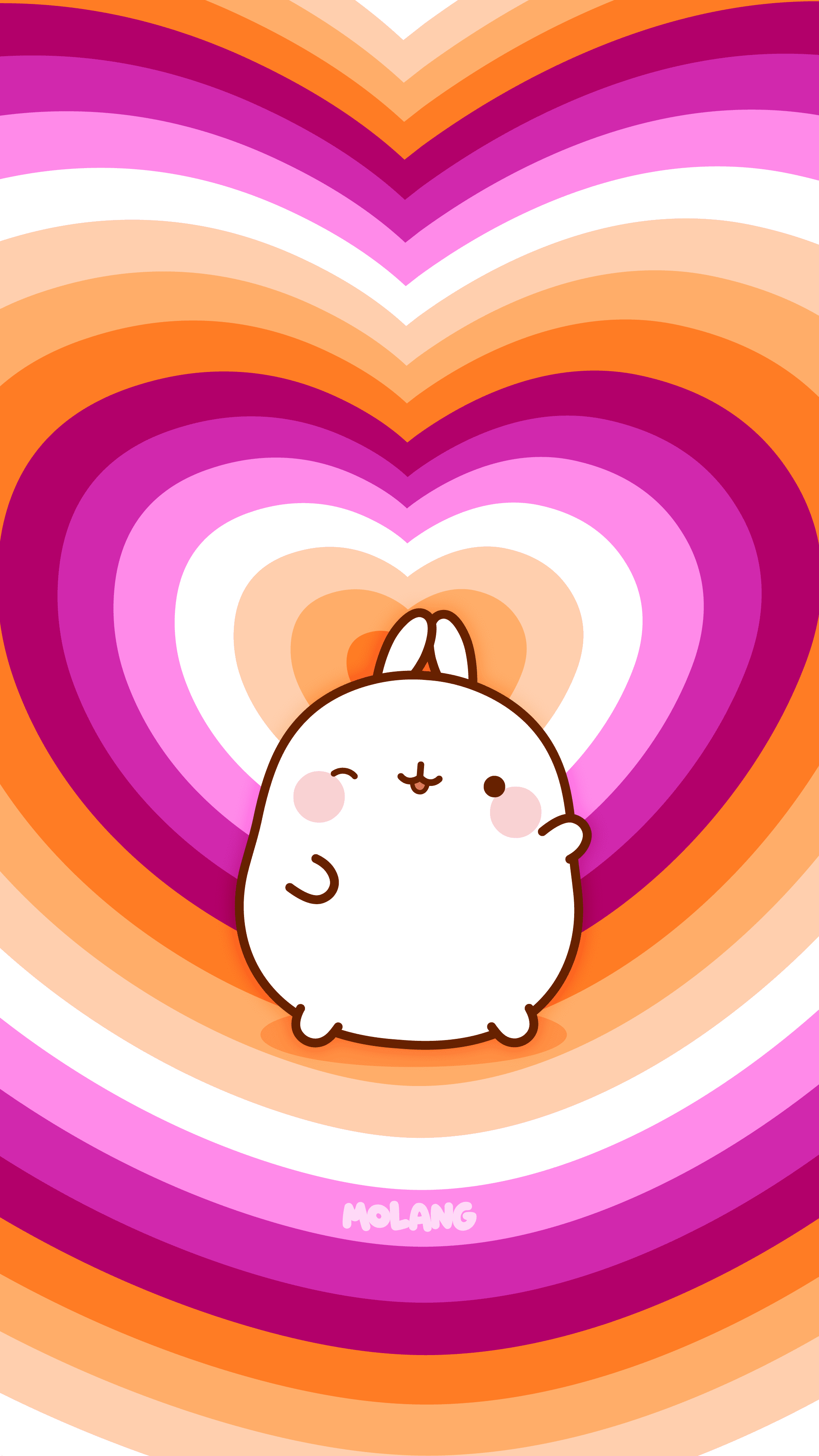 Cute Molang Wallpapers Wallpapers