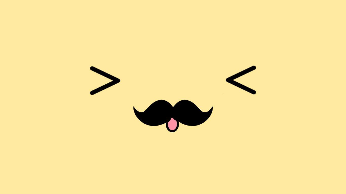 Cute Mustache Tumblr Wallpapers