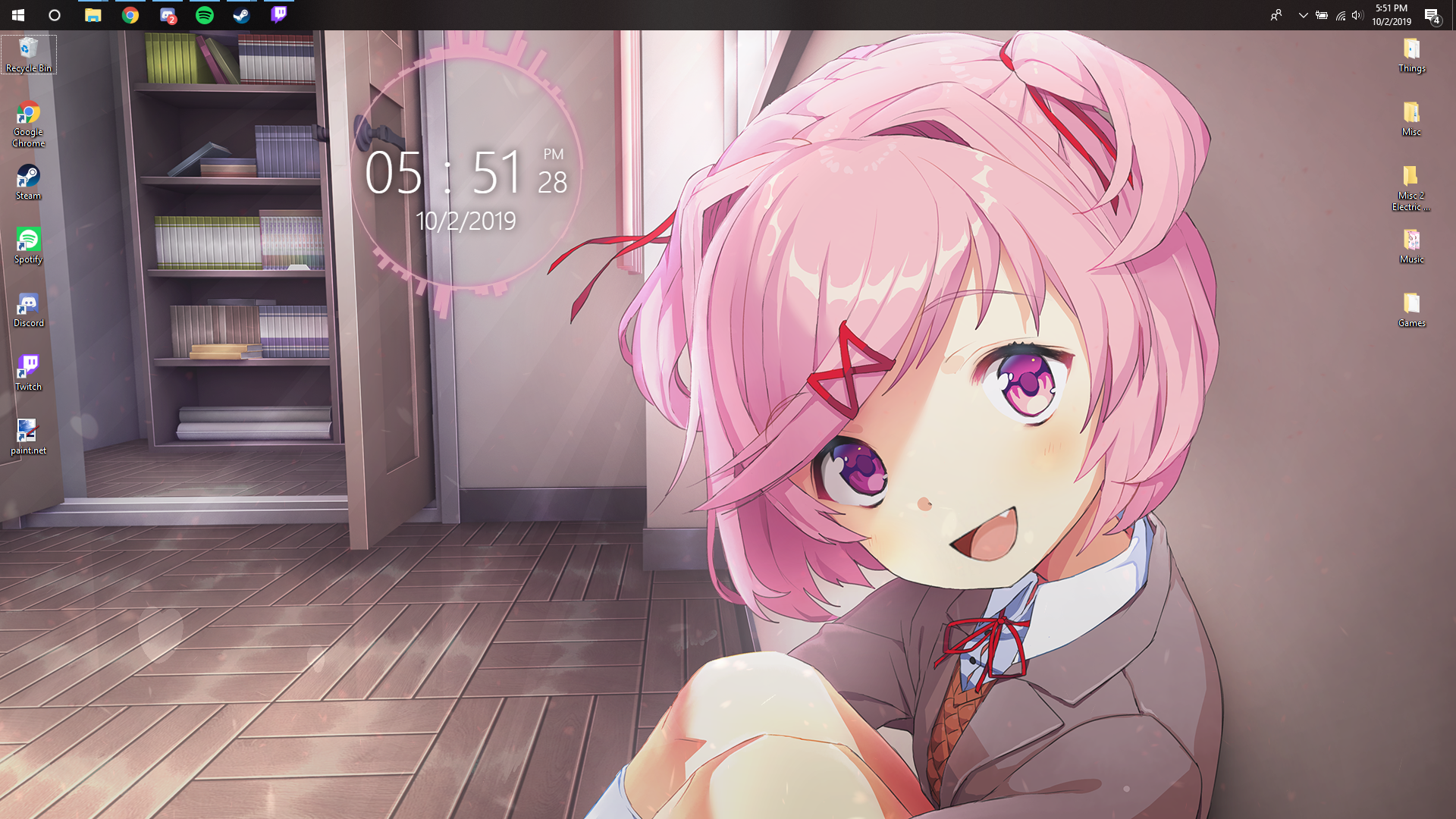 Cute Natsuki Wallpapers