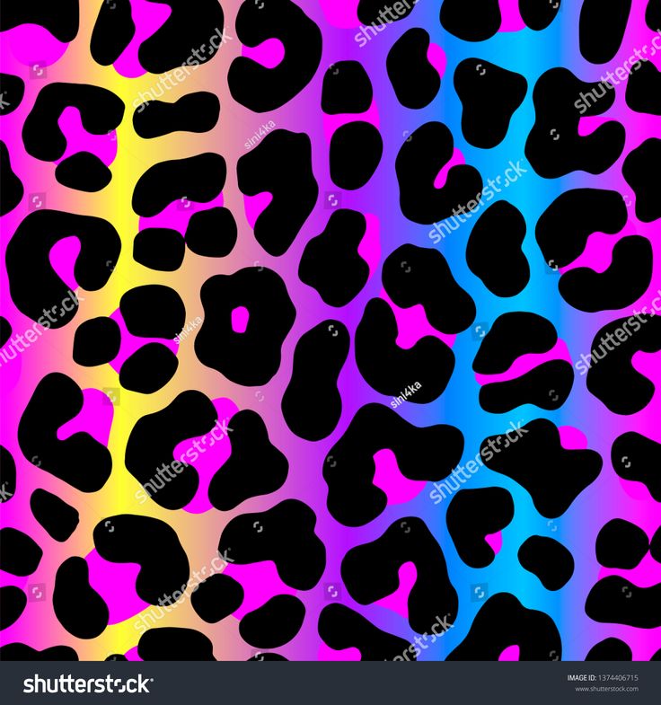 Cute Neon Animal Print Wallpapers Wallpapers