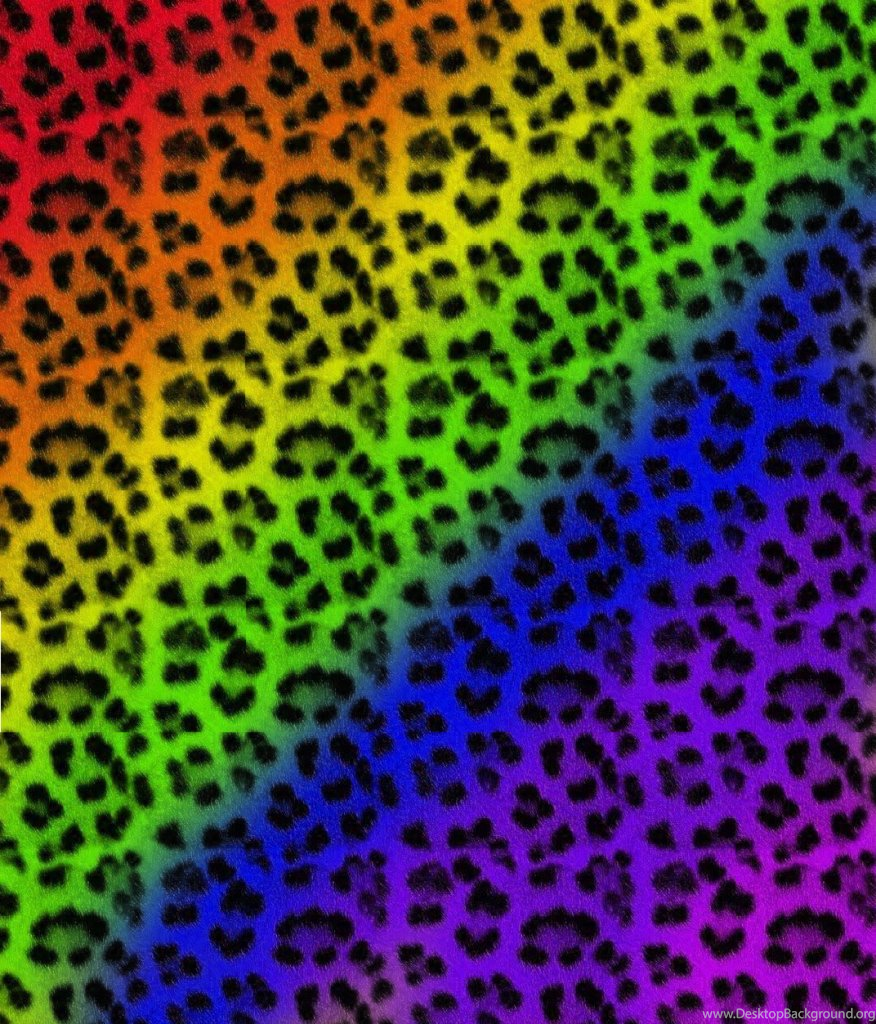 Cute Neon Animal Print Wallpapers Wallpapers