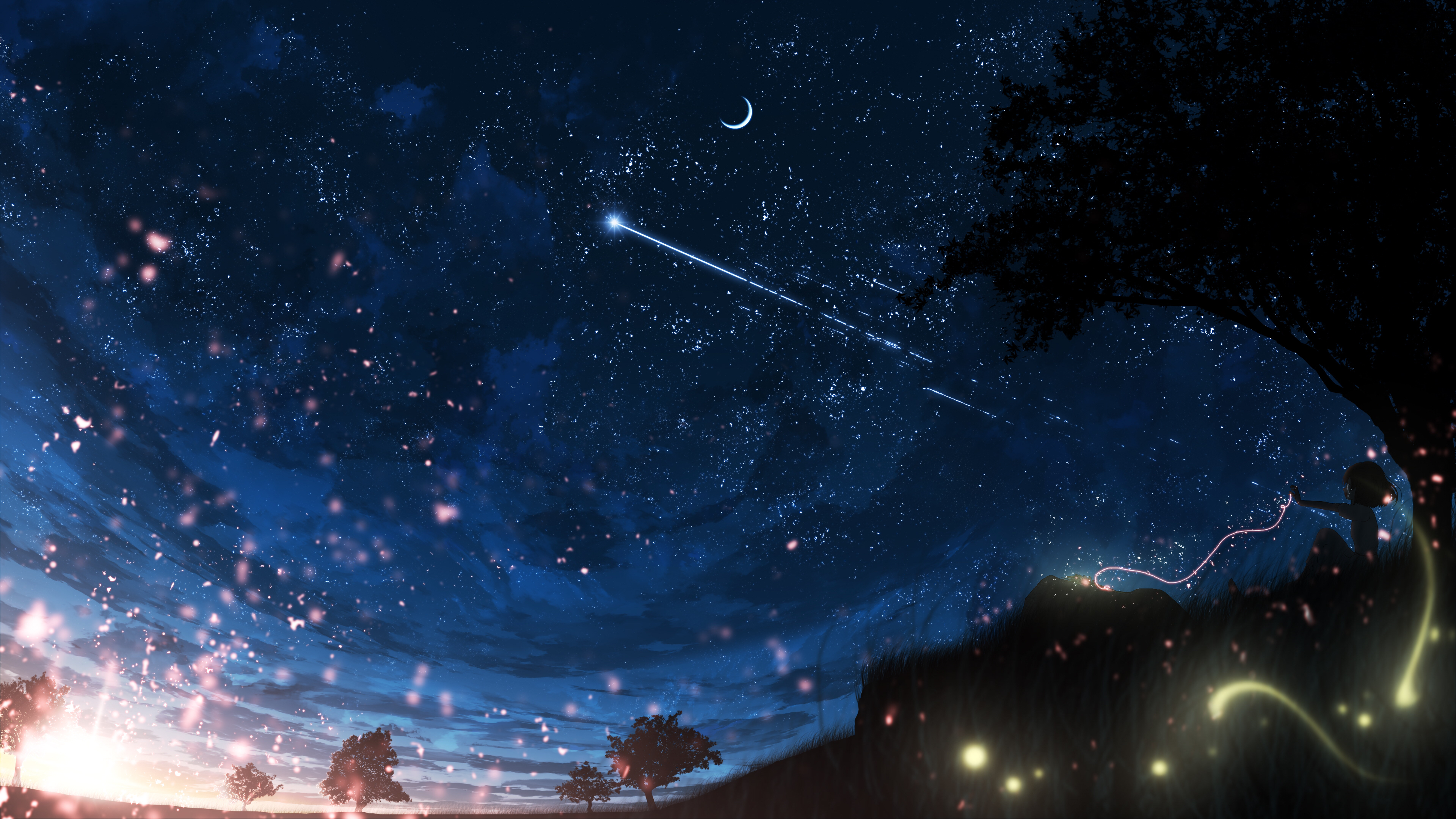 Cute Night Sky Wallpapers