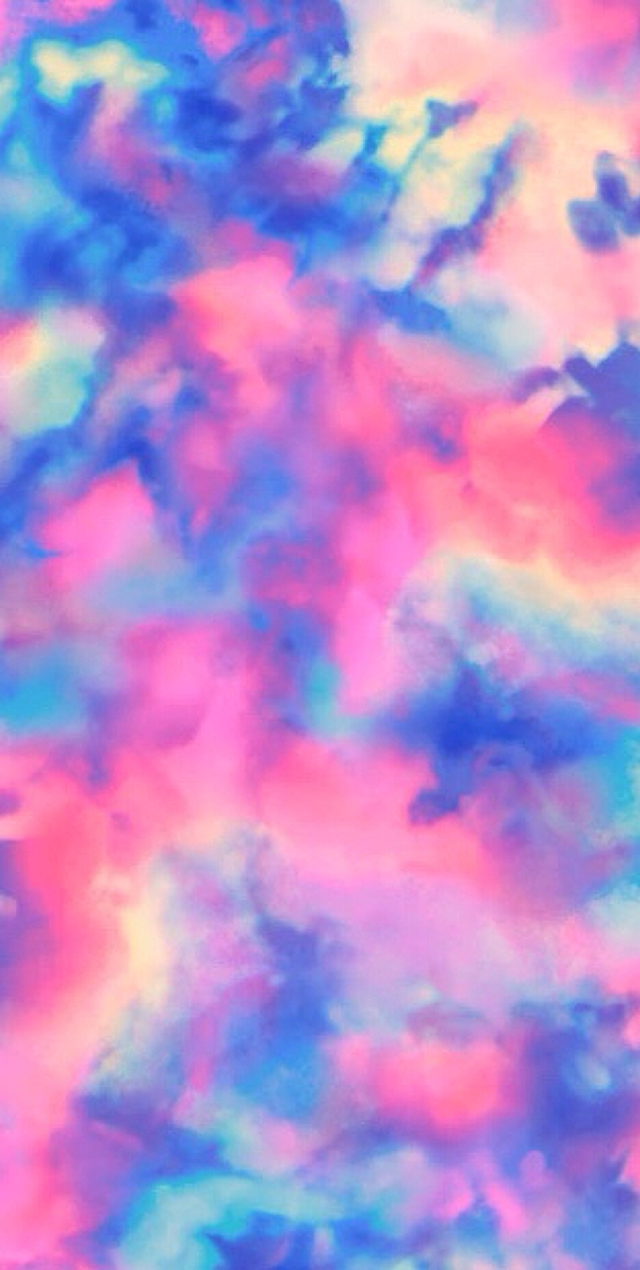 Cute Ombre Tie Dye Background