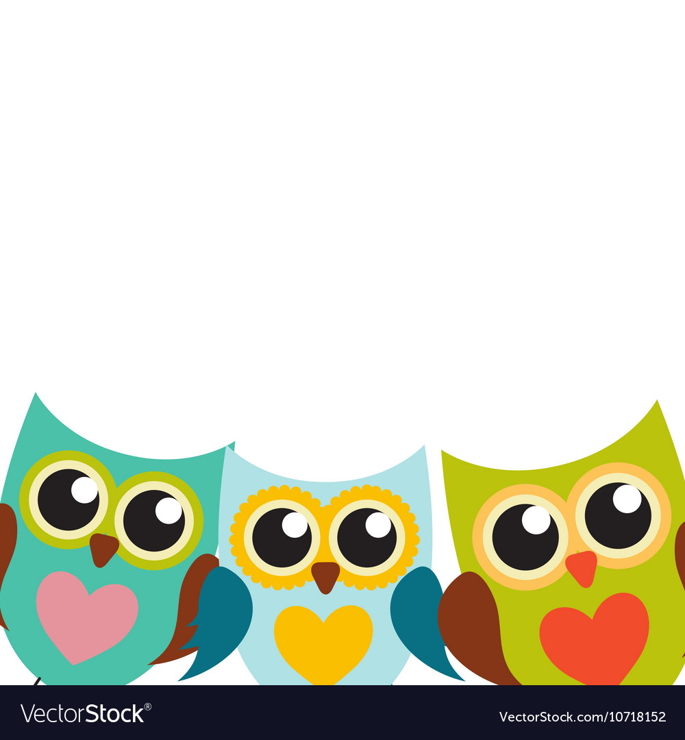 Cute Owl Pattern Wallpapers