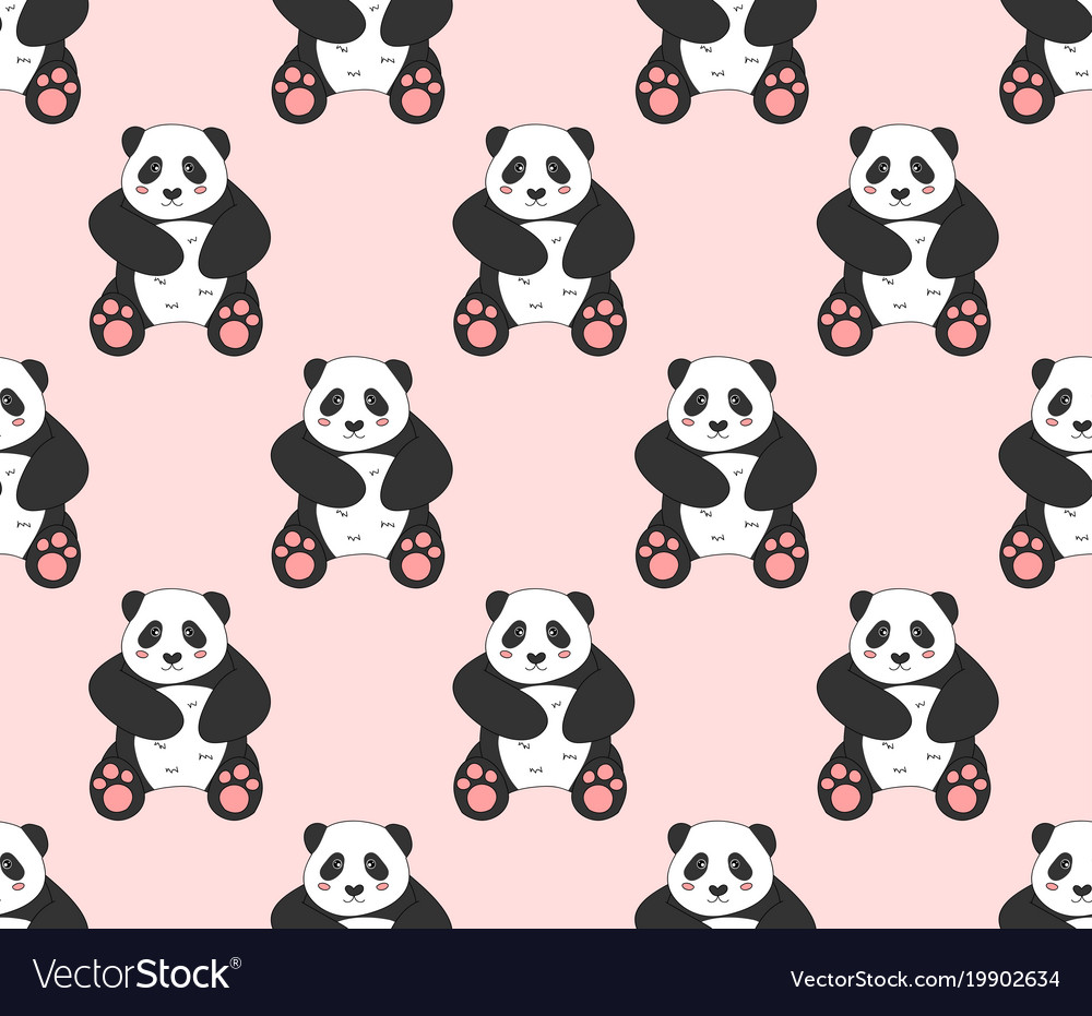 Cute Panda Background