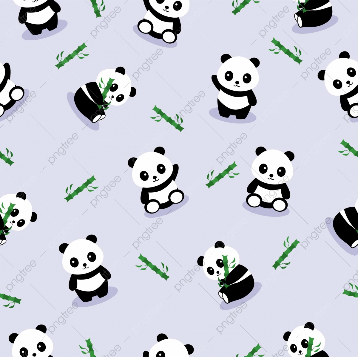 Cute Panda Background