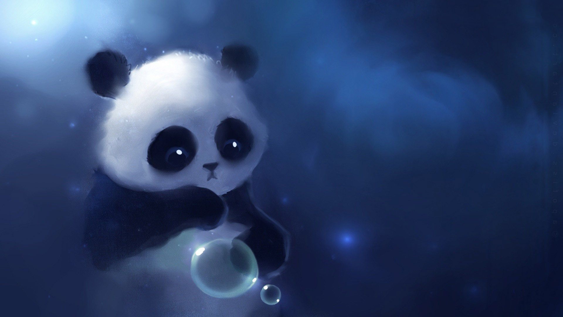 Cute Panda Cartoon Wallpaper Wallpapers