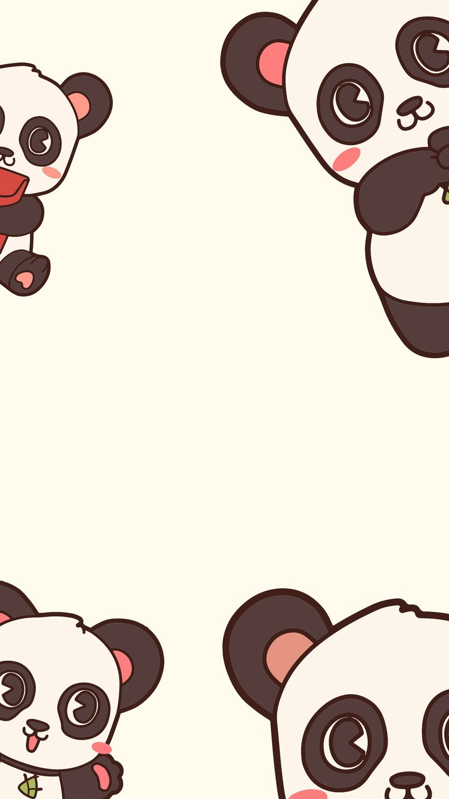 Cute Panda Phone Wallpapers