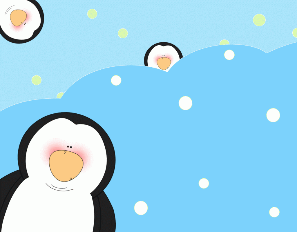 Cute Penguin Desktop Wallpapers