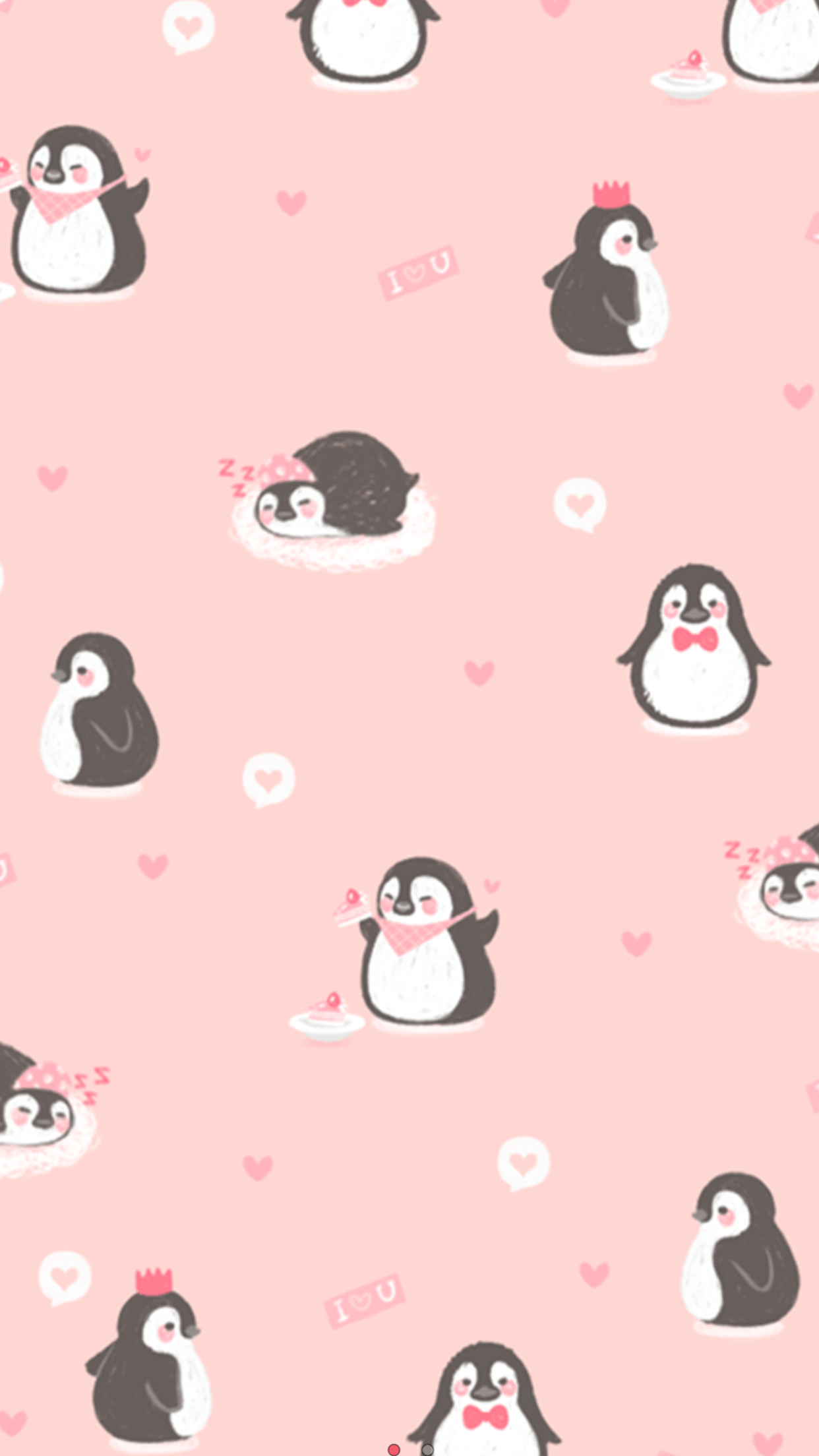 Cute Penguin Iphone Wallpapers