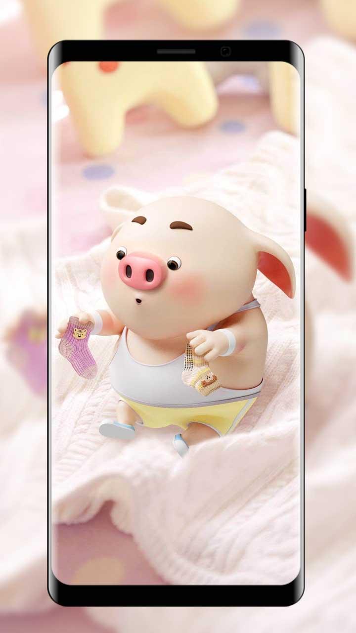 Cute Pig Background Samsung Galaxy