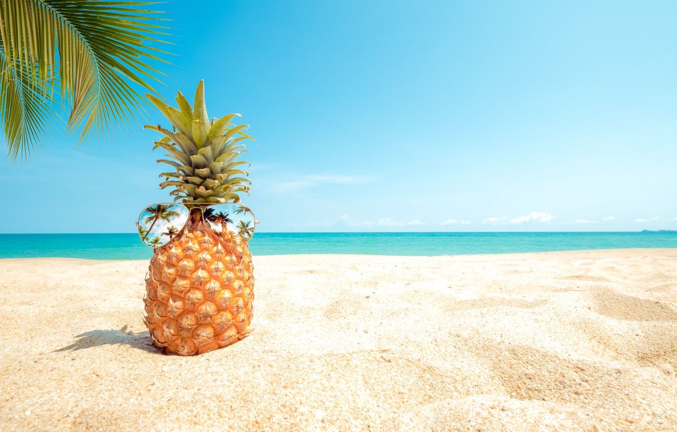 Cute Pineapple Beach Wallpapers Wallpapers