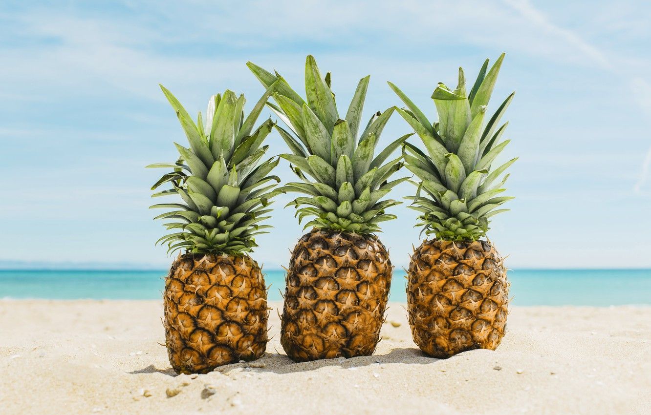 Cute Pineapple Beach Wallpapers Wallpapers