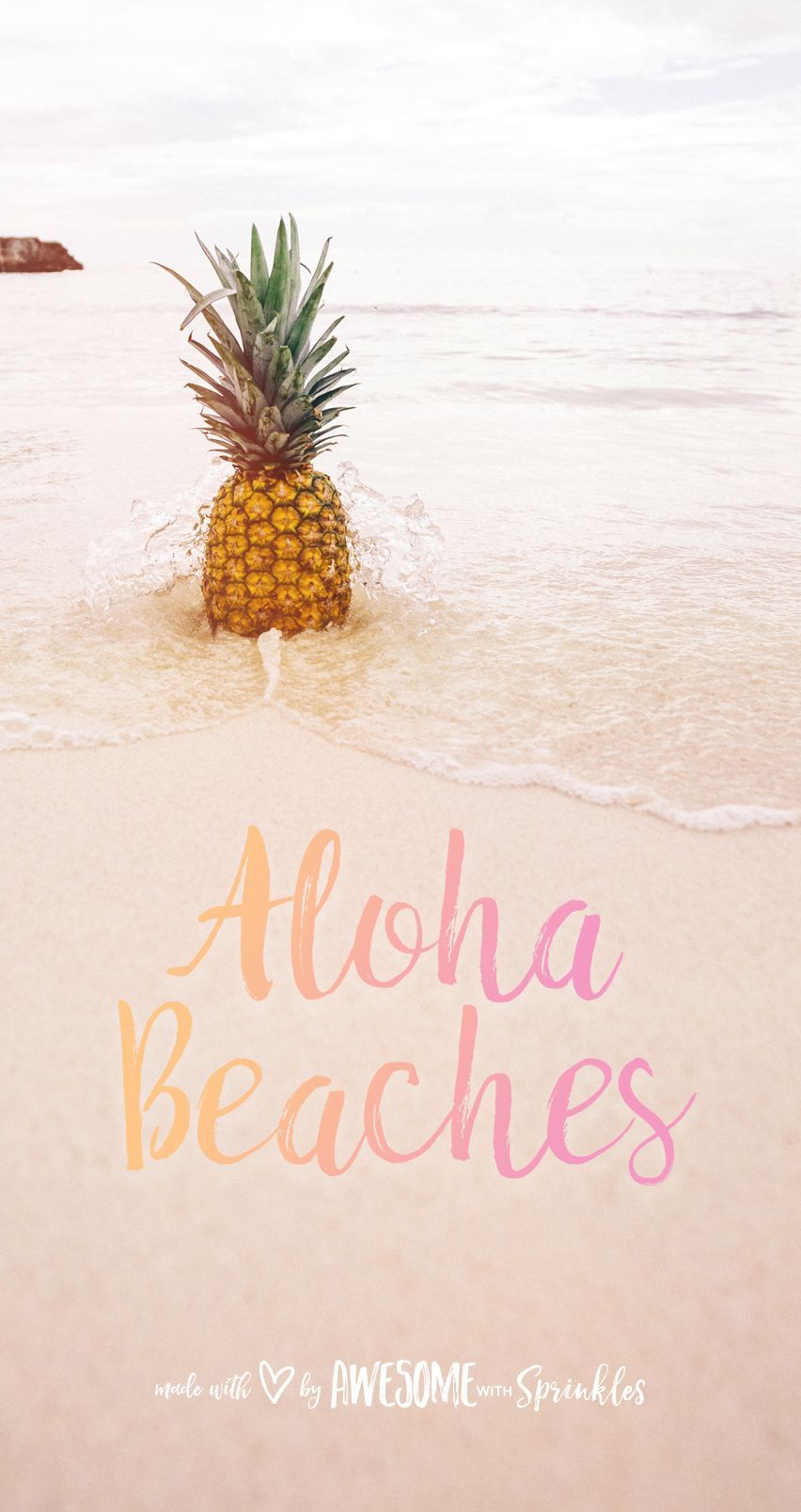 Cute Pineapple Beach Wallpapers Wallpapers