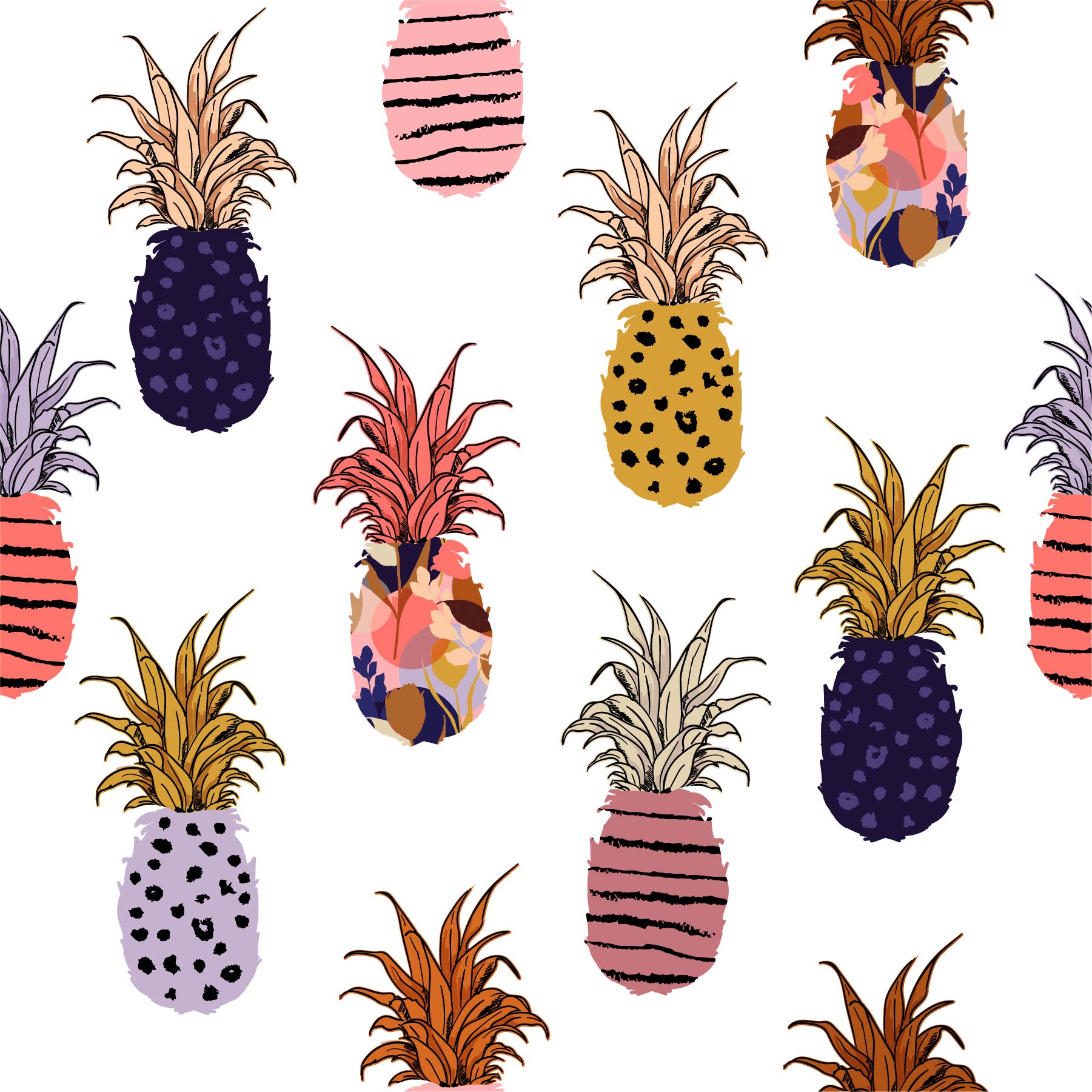 Cute Pineapple Wallpapers