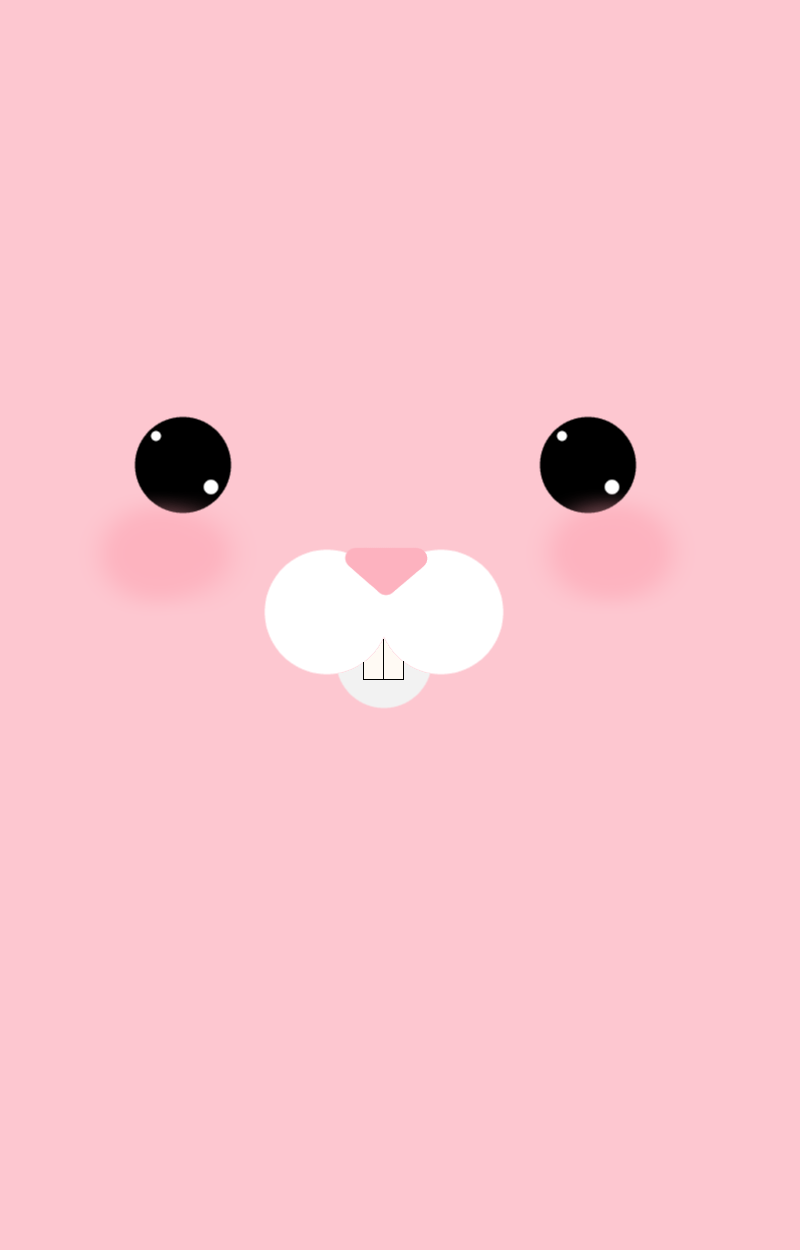 Cute Pink Bunny Wallpapers