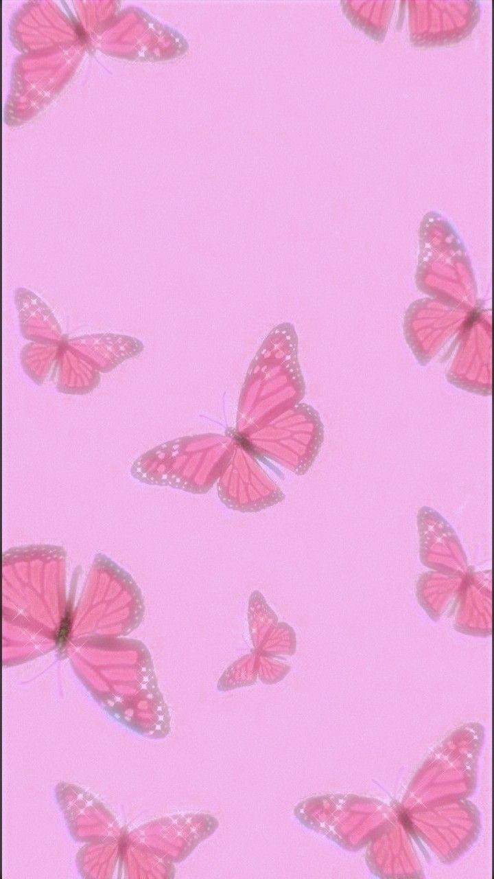 Cute Pink Butterfly Wallpapers