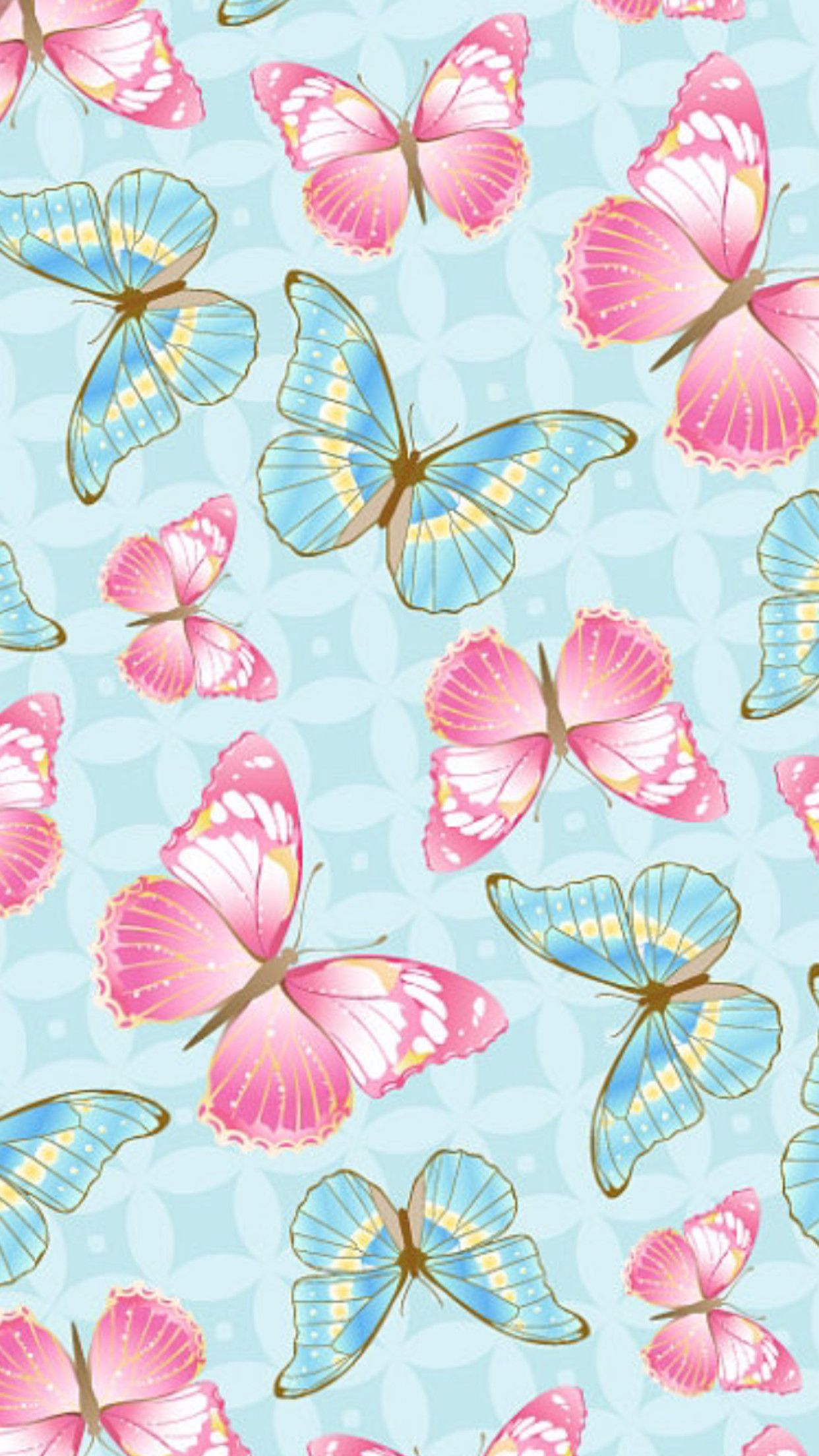 Cute Pink Butterfly Wallpapers