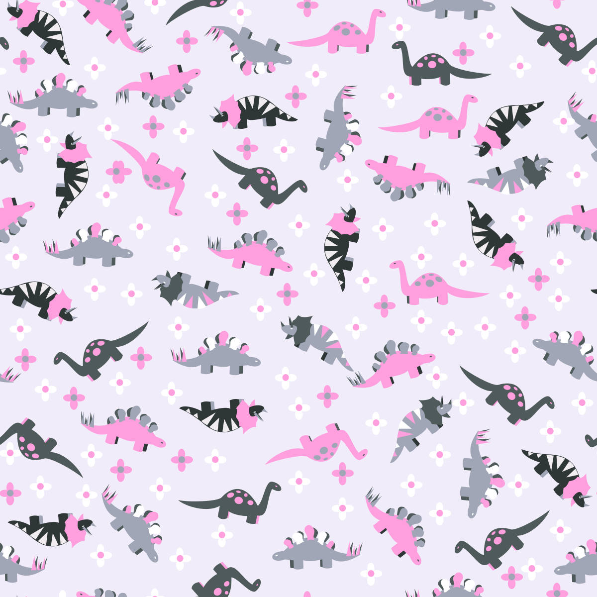 Cute Pink Dinosaur Wallpapers