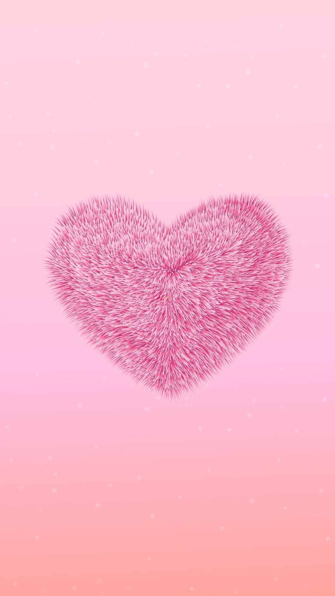 Cute Pink Heart Iphone Wallpapers