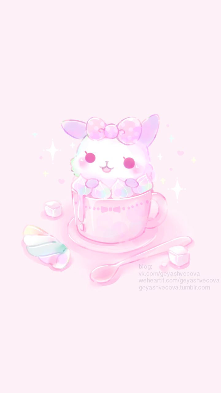 Cute Pink Kawaii Wallpapers