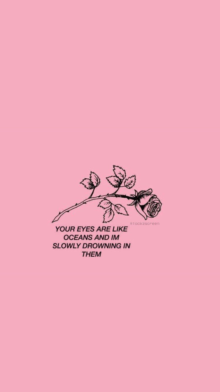 Cute Pink Quote Wallpapers