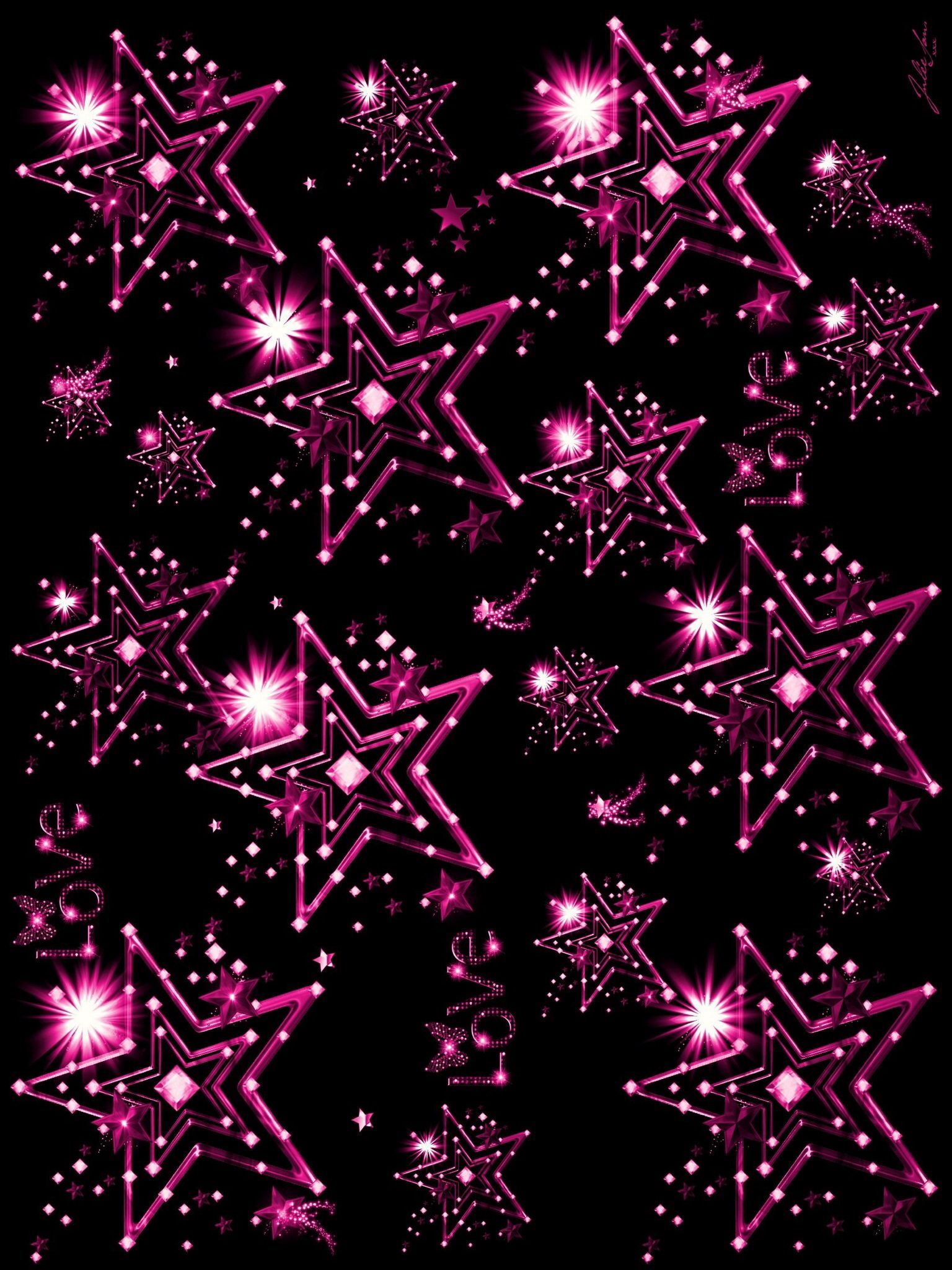 Cute Pink Stars Wallpapers Wallpapers