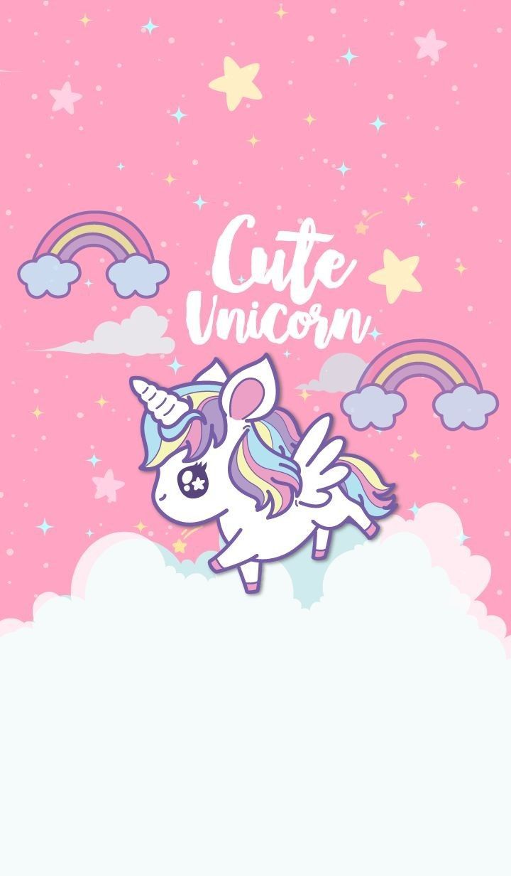 Cute Pink Unicorn Wallpapers