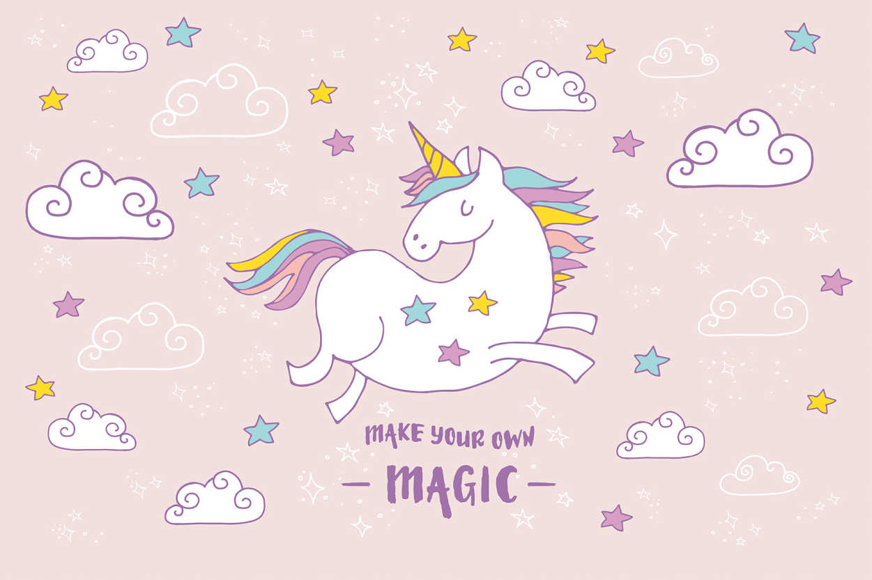 Cute Pink Unicorn Wallpapers