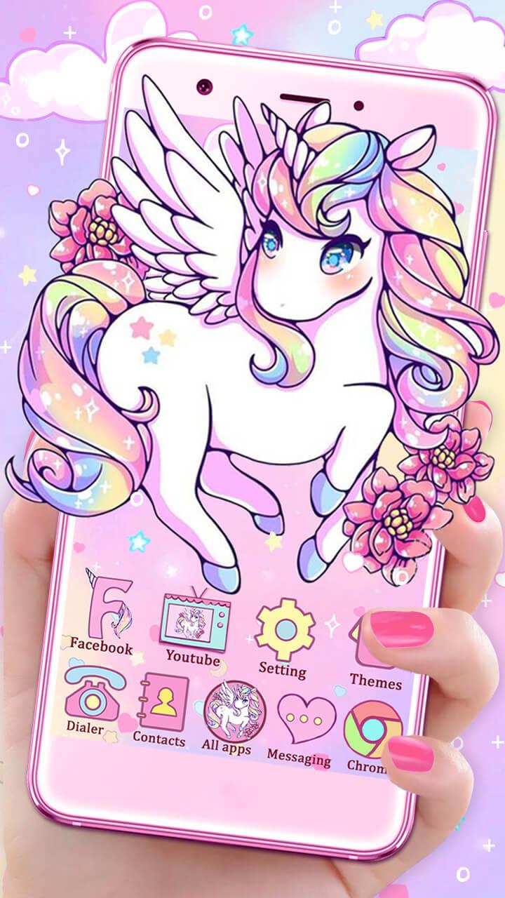 Cute Pink Unicorn Wallpapers