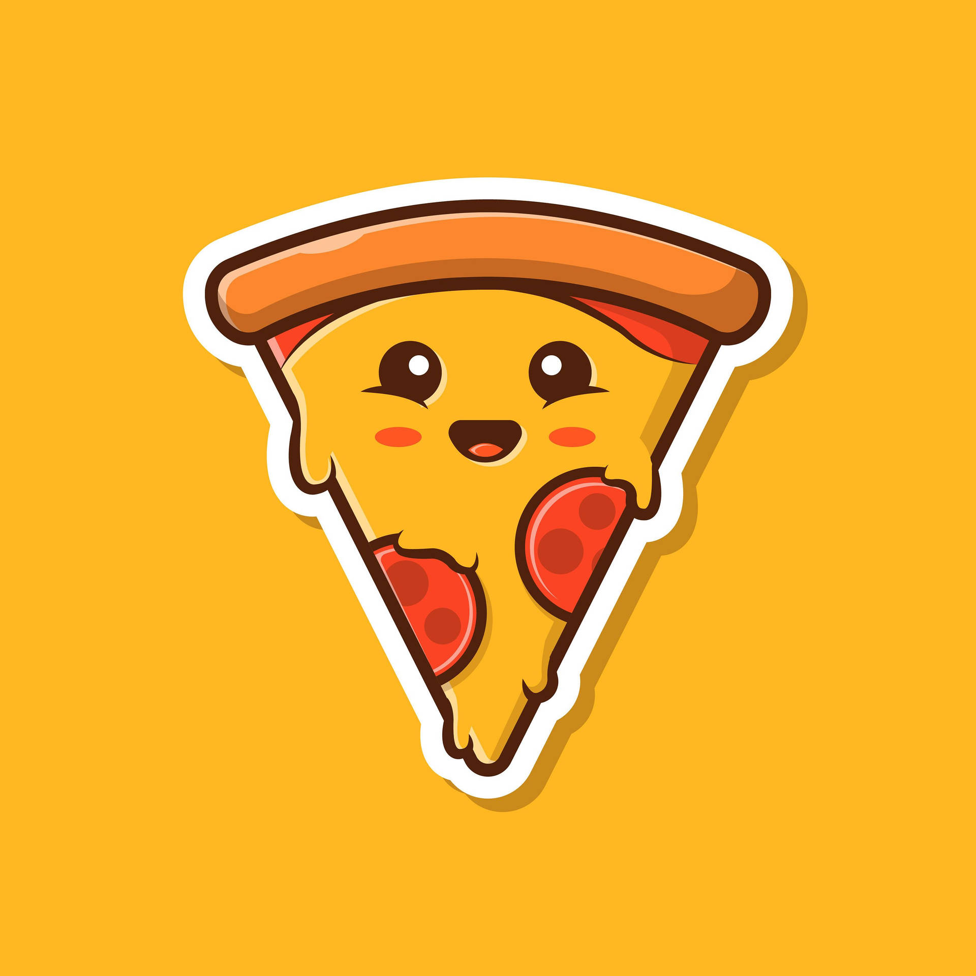 Cute Pizza Wallpapers Wallpapers