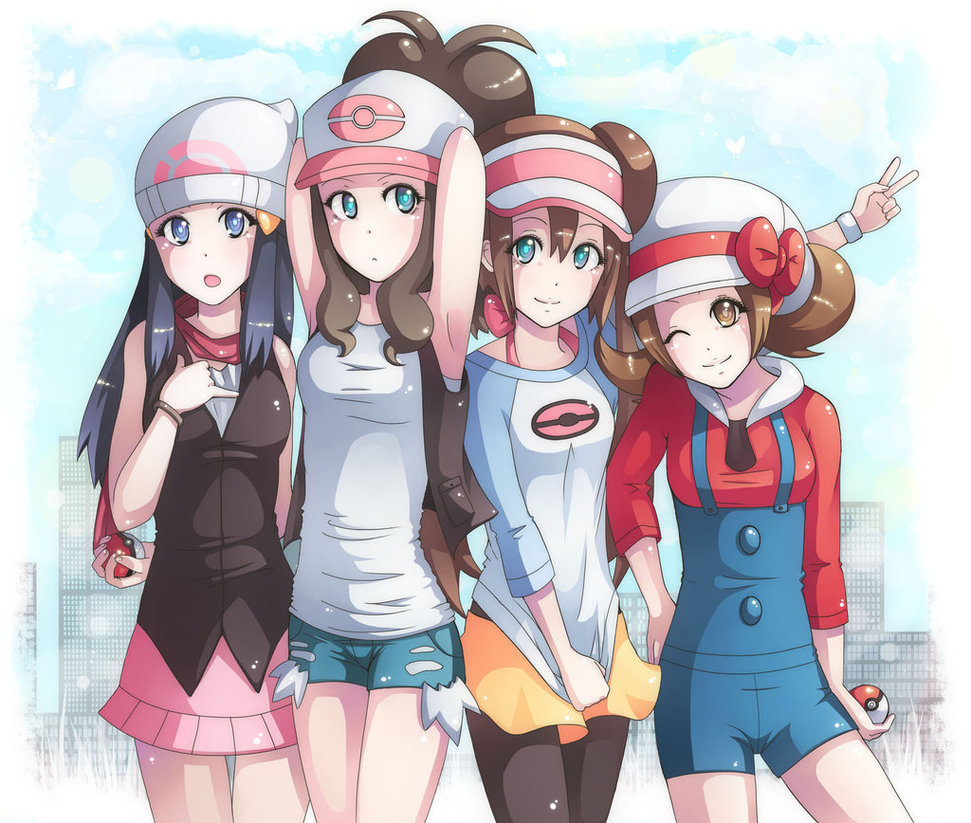 Cute Pokemon Girls Wallpapers