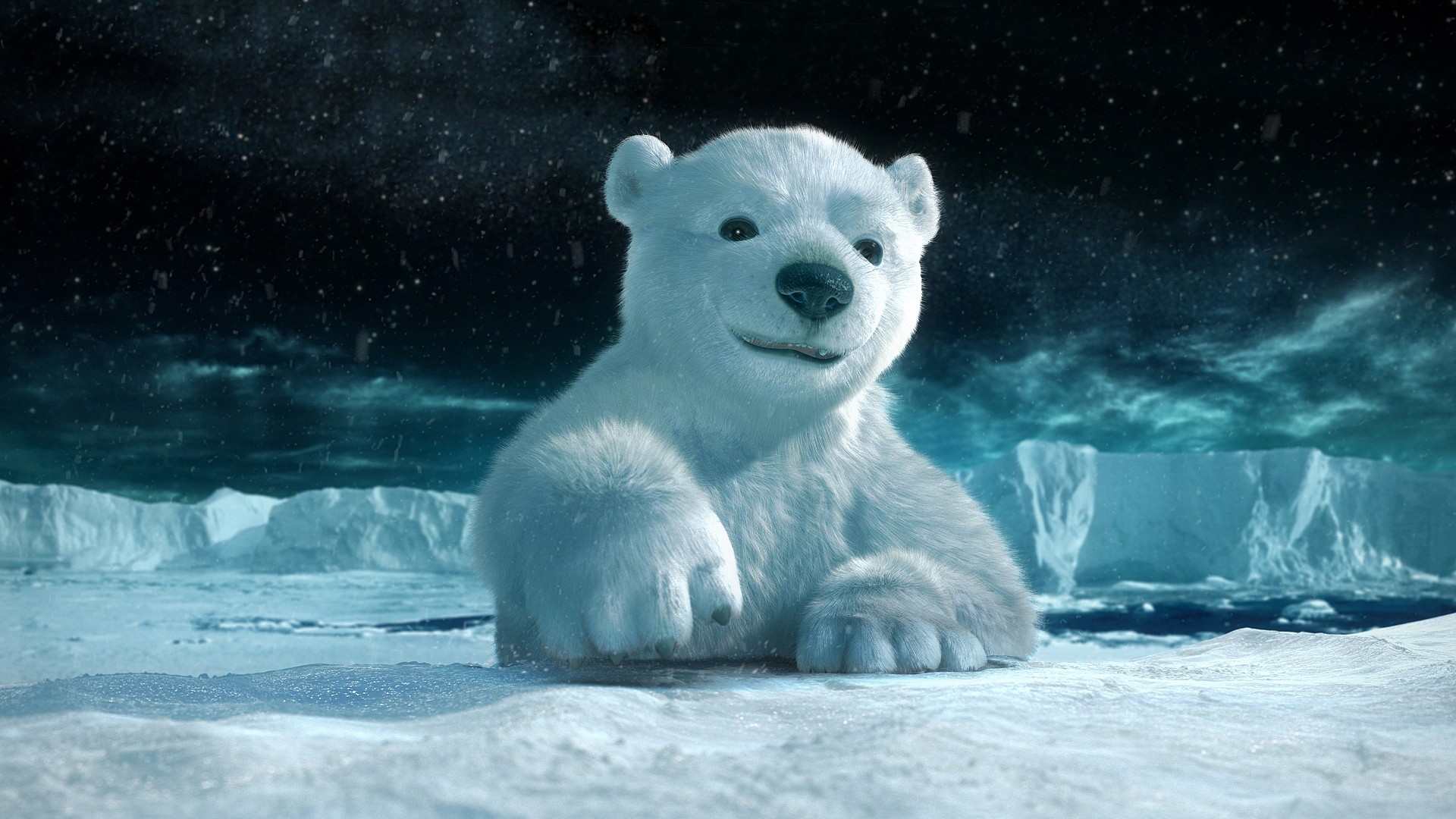 Cute Polar Bear Wallpapers